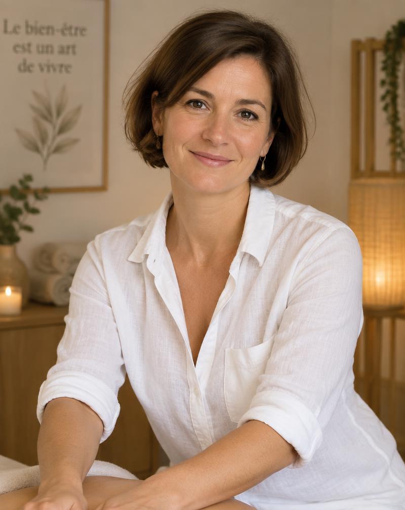 Camille Dubois, licensed massage therapist