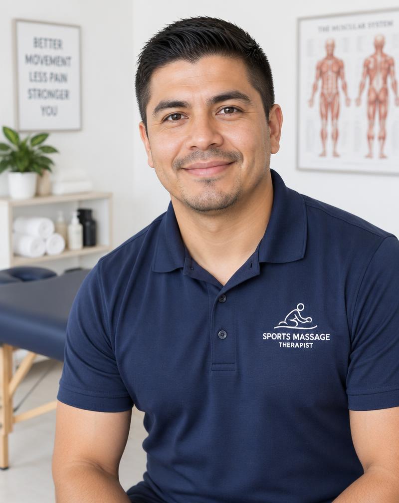 Daniel Reyes, licensed massage therapist