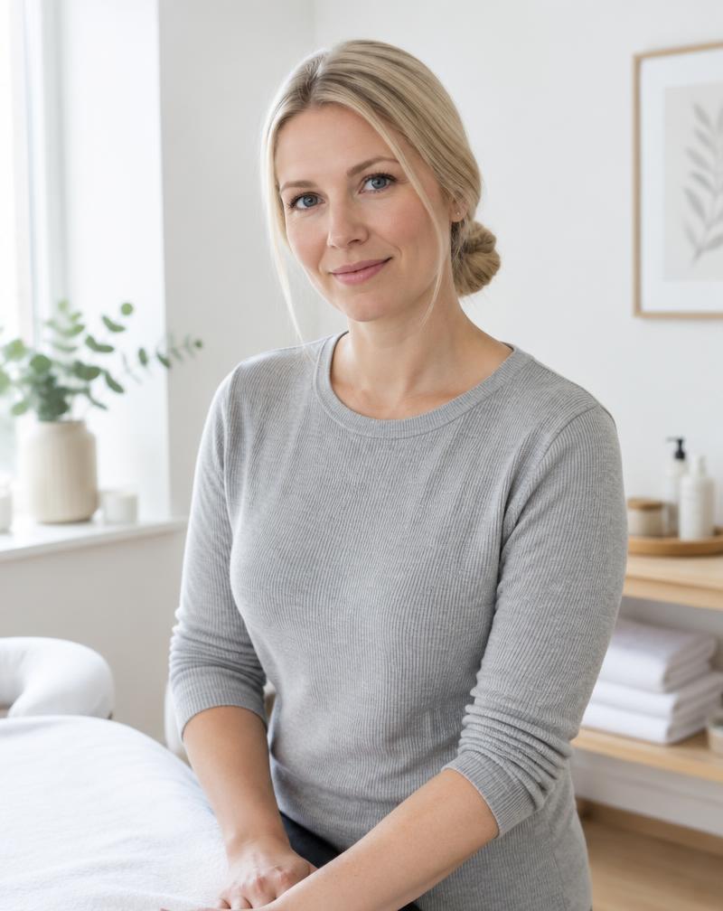Maya Ellison, licensed massage therapist