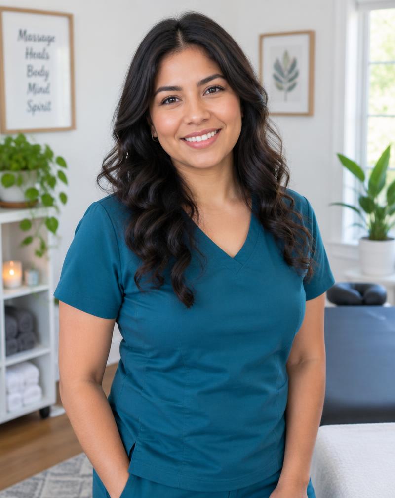 Nora Castellanos, licensed massage therapist