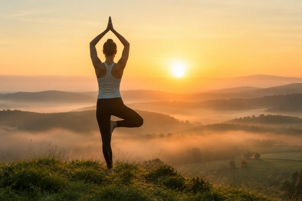 Moment of yoga